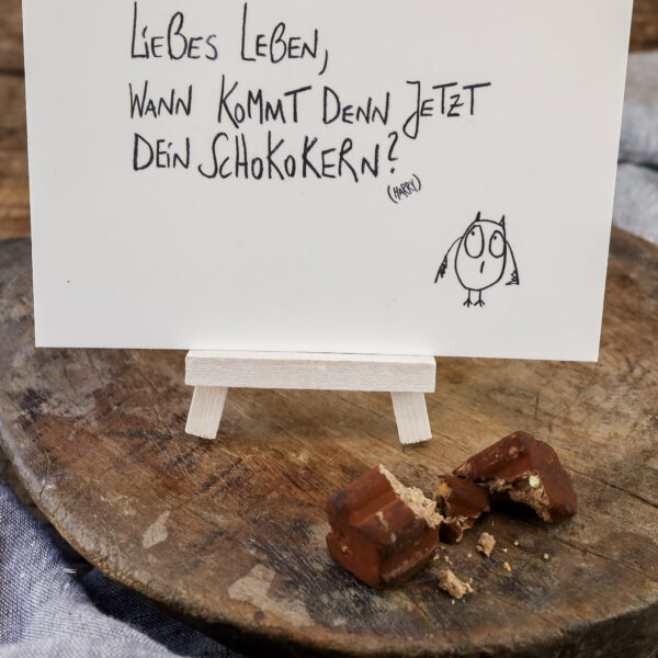 Postkarte "Schokokern" - von Edition Gute Geister – Bild 2