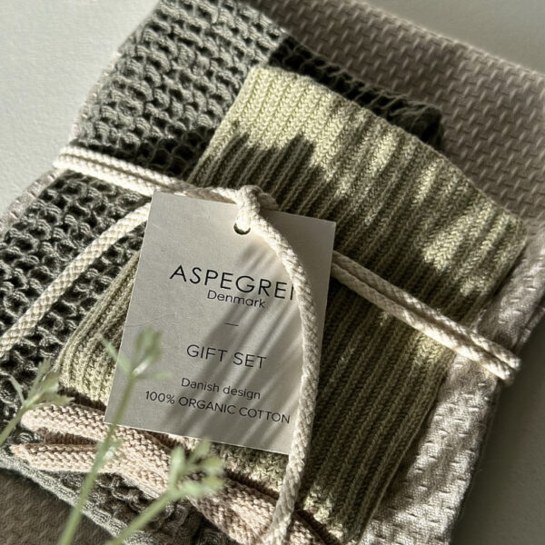 Geschirrtuch-Geschenkset „Fenchel“ von Aspegren Denmark – Bild 2