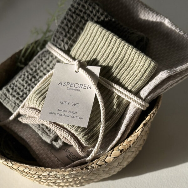 Geschirrtuch-Geschenkset „Fenchel“ von Aspegren Denmark – Bild 4