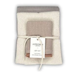 Geschirrtuch-Geschenkset „Hafermilch“ von Aspegren Denmark