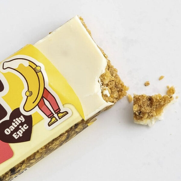 Flapjack Banane mit Joghurt – Bild 2