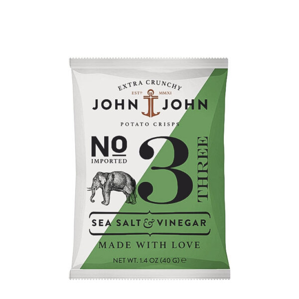 No. 3 Crisps Sea Salt & Vinegar - von John & John – Bild 2