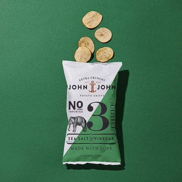 No. 3 Crisps Sea Salt & Vinegar - von John & John – Bild 3