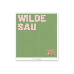 Schwammtuch Wilde Sau