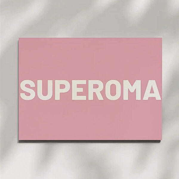 Postkarte "Superoma"