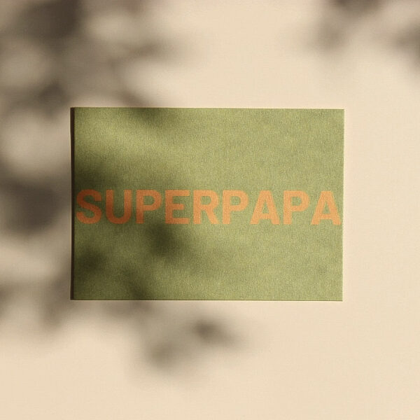 Postkarte "Superpapa"