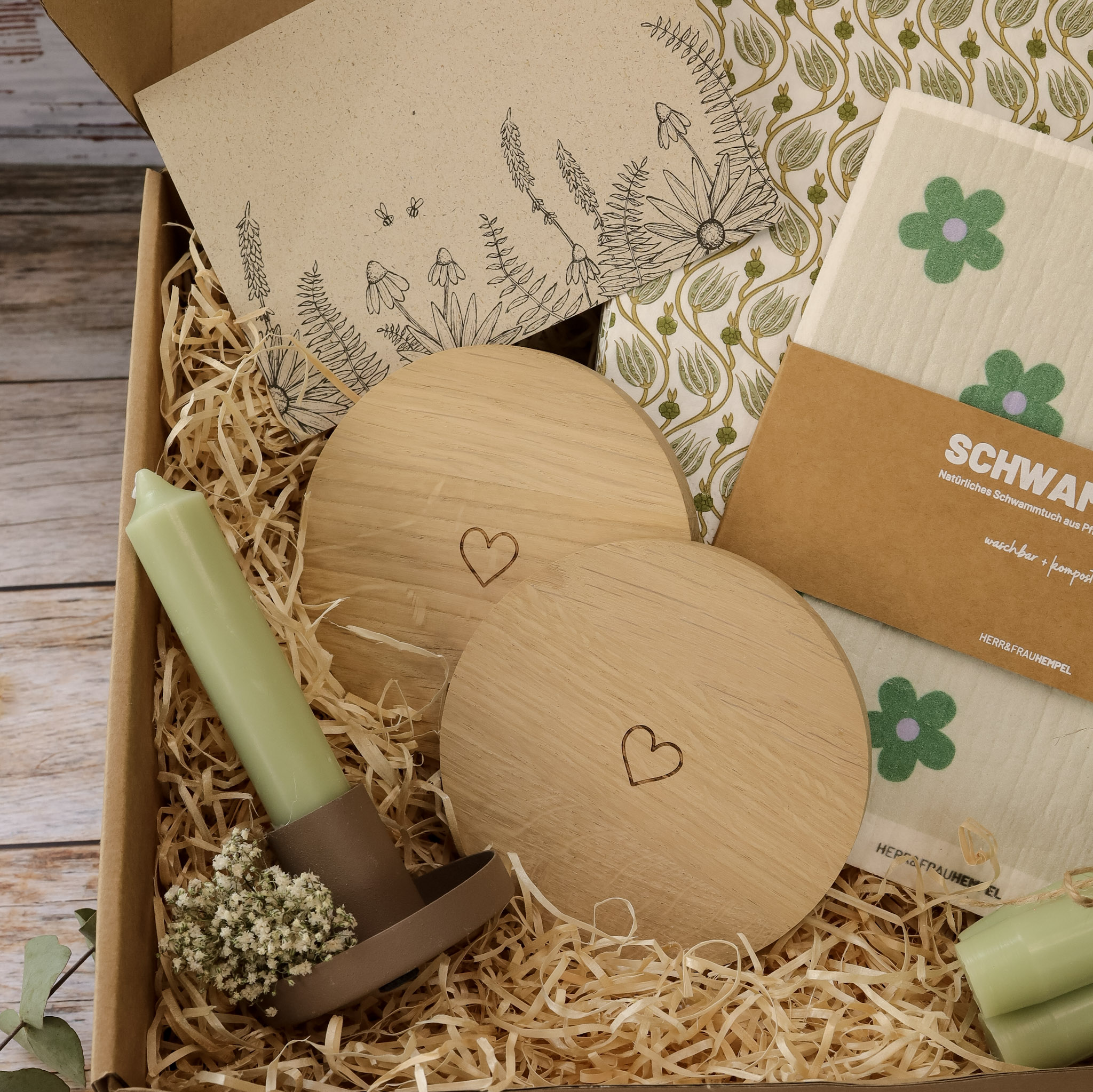 WERTVOLL Geschenkbox "Lovely Green" – Bild 2