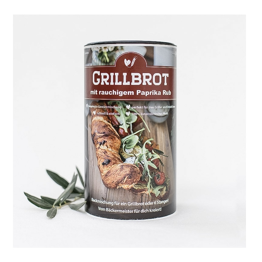 Backmischung Grillbrot - Paprika Rub