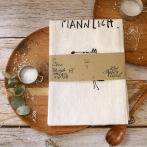 Männersache - Geschirrtuch von Edition Gute Geister